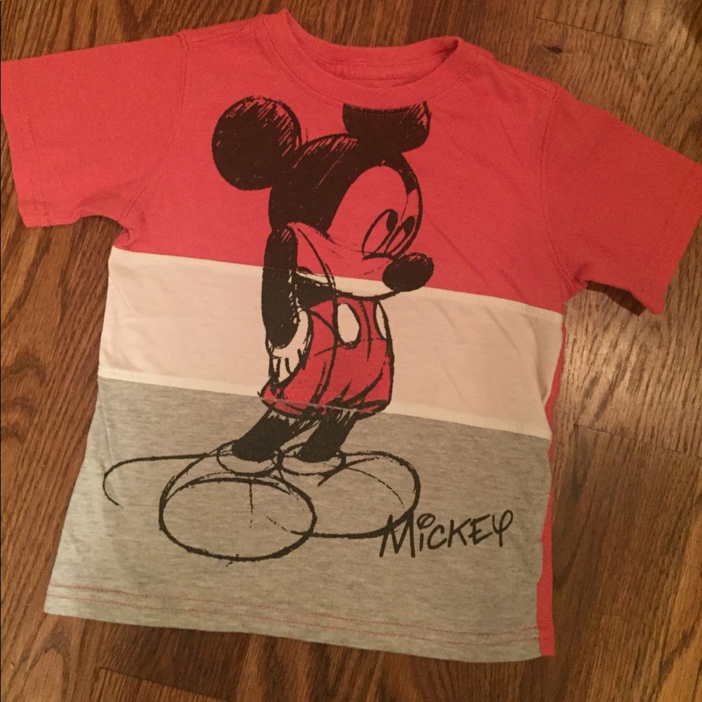 Cute boys Mickey shirt